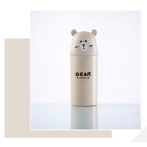 더자카 베어 휴대용 칫솔케이스, Y247LBBT047, 1개