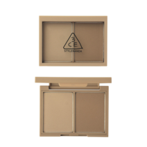 [NEW] 3CE | 컨투어 쉐딩 CONTOUR SHADING (#세범 컨트롤 파우더 #가벼운 음영 레이어 #맑고 꽉 찬 윤곽), # ash brown (차분한 애쉬 쿨톤)