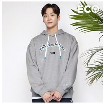 노스페이스후드티 JQS NM5PM03A 에센셜 그래픽 에코 후디