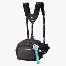 네파 NC야탑 NEW트렌드 NEW마운틴 하이킹 배낭형 힙색!! 네오스피릿 2WAY 힙색(레인커버포함) 7IC7512 630, CHARCOAL(630)