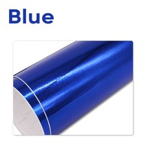 마스킹 테이프 포장 스티커 10030cm 도금 광택 크롬 아이스 필름 방수 자동차 전체, 푸른