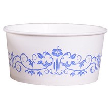 샘솟는컵 520ml 종이그릇 꽃무늬, 1박스, 800개