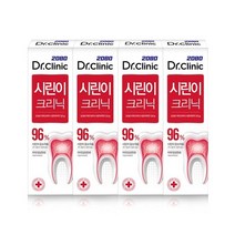 2080 닥터크리닉 시린이클리닉 치약 120gx4입