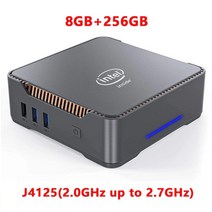 컴퓨터 노트북 CPU 추천 가격 gk3v mini pc 인텔 셀러론 j4125 j3455 쿼드 코어 ddr4 8gb 128gb ssd windows 10 dual wifi 4k, j4125 8GB 256GB, 영국