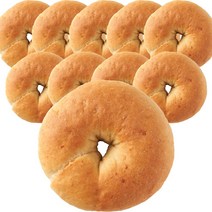 홀위트데이 고단백 프로틴 저당 통밀 베이글 플레인, 10개, 120g 상품 사진