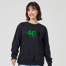 맞춤 404 숫자 그린 맨투맨 후드티