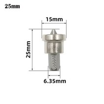 51pcs 자기 위치 스크루 드라이버 팁 비트 25mm50mm 석고 보드 나사 도구 부품 금속 가공, 25mm