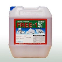 INA064326업소용식기세척기청소식기세척제 FREE1 18.75L 식기세척기전용 주방세제 소다산 구연산 냄새, 1