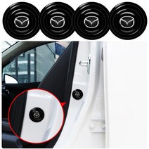 자동차 도어 충격 스티커 흡수 방음 버퍼 가스켓 Mazda 2 3bx 5 6 2017 CX4 CX5 CX7 CX9 CX3 CX 5 Alexa 2019 2020, 10pcs+Jeep