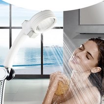 온오프 절수 샤워헤드 욕실샤워기 수압상승 샤워기, 1개