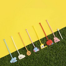 비티21 골프 BT21 BABY Golf 티홀더세트 7종, 알제이_티홀더세트, 선택완료