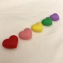 하트 비츠 샌들장식 신발 꾸미기, 보라