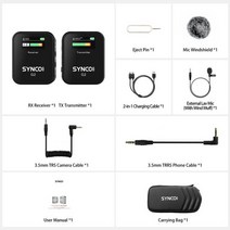 스튜디오 조명 마이크 led조명 사진 녹음synco g2 a2 무선 for pc 스마트폰 canon nikon sony fujifilm lumix gh 카메라 오디오 무선, g2 a1