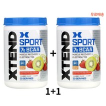 엑스텐드 Xtend 7G BCAA 딸기 키위 스플래시 345g X2팩, 1개