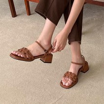 꼬임 짜임 빈티지 여름용 샌들 스트립샌들 센달 회사