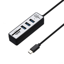 DFMEI 공장 직접 판매 새로운 3.0hub+카드 리더 USB 콤보 다기능 3.0 Seite Reader SD TF, 하얀색