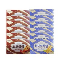 크라운 화이트하임 47g x 6 초코하임 47g x 6, 1set