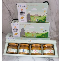 제주 과일청 벨롱 벨롱 제주 청에 반하다 4종 2박스, 벨롱벨롱 과일청 4종 2박스