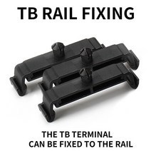 TB tb 연결 스트립 결합 단락 조각 15A 25A 45A 터미널 U 형 구리 차단기 버스 바 1 개, 06 TB rail fixing_23 1 Set