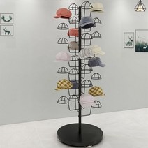 모자걸이 모자 거치대 수납 행거 보관대 진열장 다용도 세꾸미대행, 1세트, 화이트 캡홀더 15개