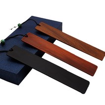 튼튼한 원목 책갈피 나무 북마크 북클립 라운드, 월넛