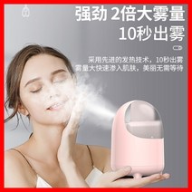 피부탄력기기 얼굴스팀기 페이스스티머 워터필링기 페이스 스티머 나노 스프레이 모이스춰 라이징 아티팩트 뷰티 인스트루먼트 오픈 모공 핫 스팀 머신 가정용 페이셜 가습기, [04] 업그레이드된 고급형 - 화이트 - 페이스스팀머