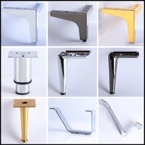 베르망 가구다리 쇼파다리 소파다리 침대다리 가구발 높이조절발 발통 철재다리 철제다리 1호, (추가상품) 삼각피스 길이 5cm 10개입