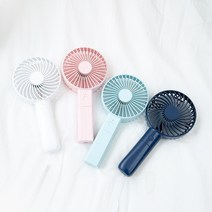 nko 국산 휴대용 미니선풍기 냉풍기 J7 색상(핑크 네이비 화이트 스카이블루)