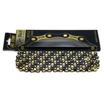 자전거 체인 스프라켓 일본 IZUMI 제트 블랙 트랙 체인고정 기어 체인제트 레이싱 체인 자전거, 02 BLACK AND GOLDEN