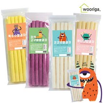 코코넛 쌀과자 40개입 옥수수 바나나 자색고구마 뻥튀기 롱뻥, 04) 자색고구마쌀과자 125g(10개입)x4봉