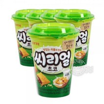 씨리얼 초코 컵 89g 5입 어린이 학교 회사 어린이집 간식 과자 주전부리 번들 X 3, 3개