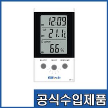 Elitech 엘리텍 DT-2K 3채널(3ch) 디지털 온습도계, 1개
