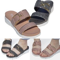 우레탄창으로 가볍고 블링블링 럭셔리한 국산 캔디블링 슬리퍼 여성슬리퍼