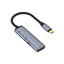 썬더볼트 독 서피스독 ryra 4k thunderbolt usb c 허브 usb 3.1 type-c 허브가있는 어댑터 3.0 2.0 tf sd 리더 슬롯 pd for, y003