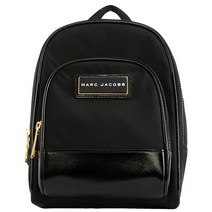 Marc Jacobs 여성용 미니 바이커 나일론 백팩 블랙 (M0016389)