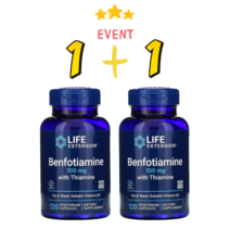 라이프익스텐션 벤포티아민 티아민 100mg 120캡슐, 1개, 기본