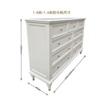 서랍장 단스 오투가구 래폴드 엔틱 옷 수납장 원목서랍장 와이드2단 4단 5 드레스룸, 1.6m서랍장아이보리화이트