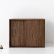 마켓비 MIRANS 2문 수납장 5645 CHM4556, 미들브라운 1860.2309