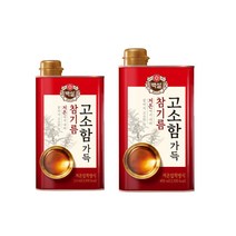 백설 저온으로 내린 고소함가득 참기름 캔, 2. 고소함가득 참기름 400ml