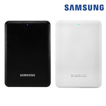 삼성전자 삼성 포터블 외장하드 2테라 J3 + 케이스 + C타입 젠더 2TB 블랙 외장HDD, 블랙 + 파우치