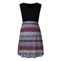 키큰임부복 태교여행원피스 키작녀 오피스 임부복 조리원복 여름 새로운 출산 드레스 임산부 민소매 v 넥