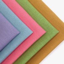 린넨 무지 워단 4821 5종세트 프랑스자수 퀼트천 홈패션, 린넨 무지 4821 5종세트-30x33cm