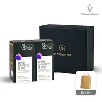 파이토멀티비타민 포우먼 2병 선물세트, 60정, 1세트
