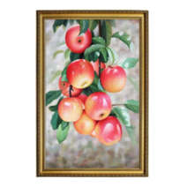 빨간 사과 보석십자수 대형 과일 비즈십자수 예 재물복 부자되는 선물, 90*130cm