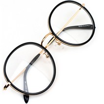 코니 솔텍스 콤비 동그란안경 큰사이즈 안경테 P507