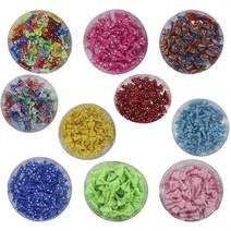 작은 리본 선물 포장 천사 스트랩재료 핀 끈 만들기, 땡땡이 노랑