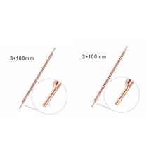 전기 용접기 배터리 스폿 맞대기 용접봉 알루미늄 구리 용접 핀, 09 T3x100 Eccentric x2