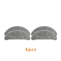 xiaomi roidmi eve plus 로봇 진공 청소기 걸레 천 교체 액세서리 예비 부품 용, 4pcs