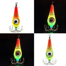 투톤 쭈킬 광자 쭈꾸미 전기애자 문어 갑오징어 LED집어등 야광봉돌, 투톤수박_15호
