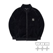 MLB) 공용 벨벳 하이넥 집업 3ATR00314-50BKS